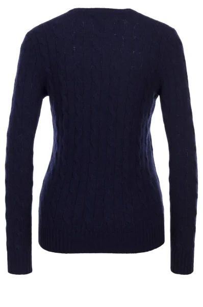 Wool sweater | Regular Fit | with addition of cashmere POLO RALPH LAUREN navy blue