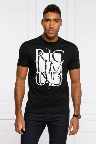 футболка oklabia | relaxed fit John Richmond чорний