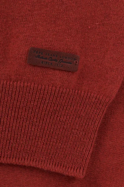 Sweter Donny Pepe Jeans London czerwony