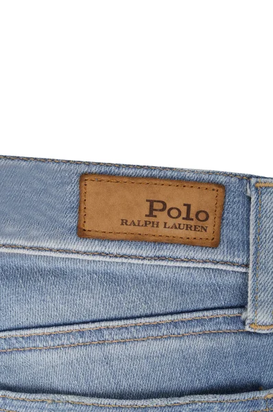 Jeansy The Tompkins Skinny Crop POLO RALPH LAUREN baby blue