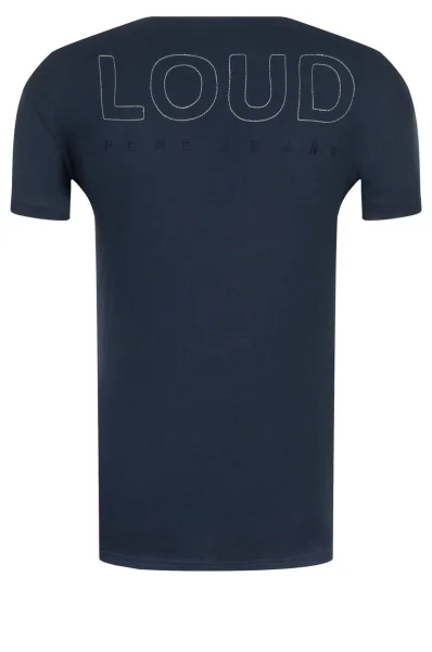 T-shirt NORTHOLT | Regular Fit Pepe Jeans London granatowy