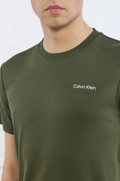 Футболка | Slim Fit Calvin Klein зелений