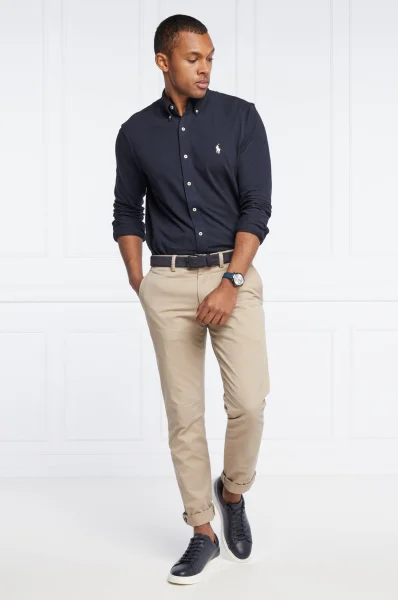 Shirt | Regular Fit | pique POLO RALPH LAUREN navy blue