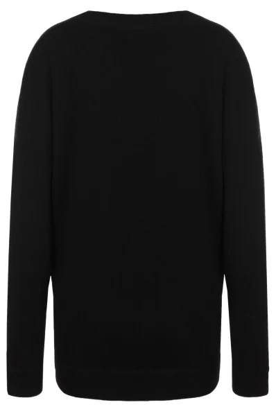 Wełniany Sweter Elisabetta Franchi czarny
