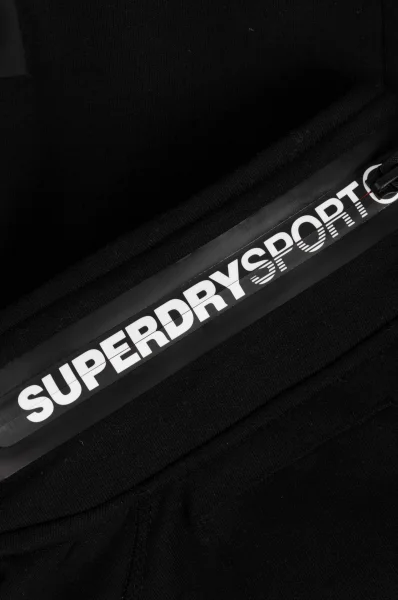 Bluza Gym tech raglan track Superdry czarny