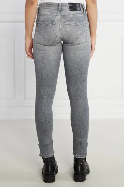 Jeansy | Skinny fit DONDUP - made in Italy szary