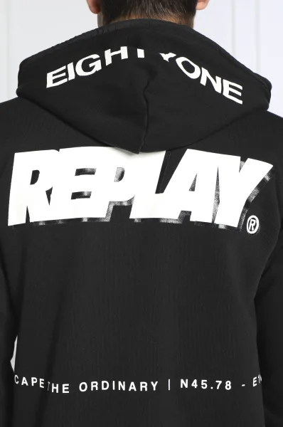 Sweatshirt | Regular Fit Replay black