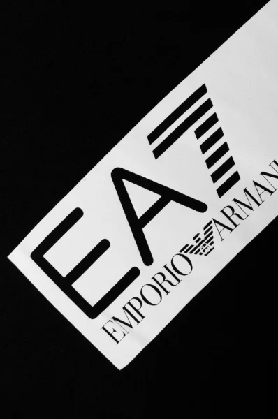 T-shirt EA7 czarny