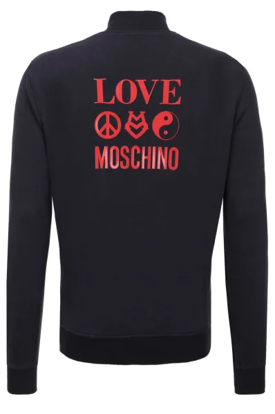 Sweatshirt Love Moschino navy blue