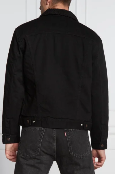 Kurtka jeansowa TYPE 3 SHERPA | Regular Fit Levi's czarny