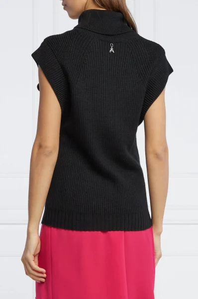 Wool sweater | Regular Fit Patrizia Pepe black