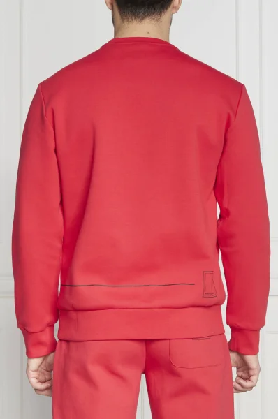 Bluza | Regular Fit Armani Exchange czerwony