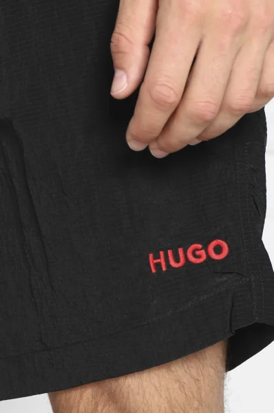 Szorty kąpielowe FUJI | Regular Fit Hugo Bodywear czarny
