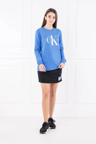 Sweatshirt MONOGRAM LOGO | Oversize fit CALVIN KLEIN JEANS blue