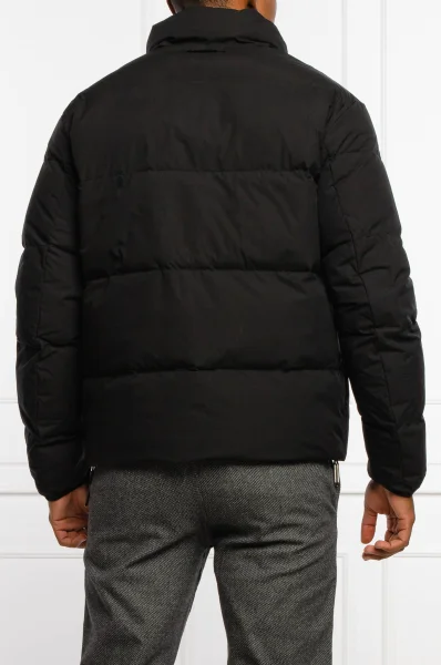 пухова куртка | regular fit Emporio Armani чорний