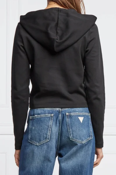 худі | cropped fit Tommy Jeans чорний