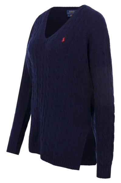 Woolen sweater POLO RALPH LAUREN navy blue