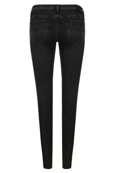 Jeansy Skinzee-Zip | Relaxed fit Diesel black