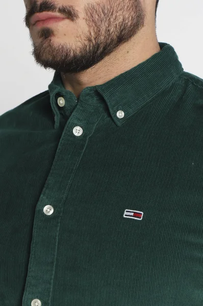 Shirt | Regular Fit Tommy Jeans green
