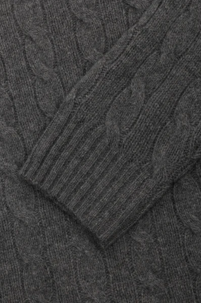 Wełniany sweter POLO RALPH LAUREN szary
