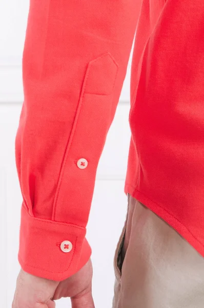 Koszula | Regular Fit | pique POLO RALPH LAUREN czerwony