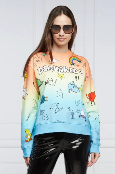Sweatshirt Cartoon Cool | Regular Fit Dsquared2 	multicolor	
