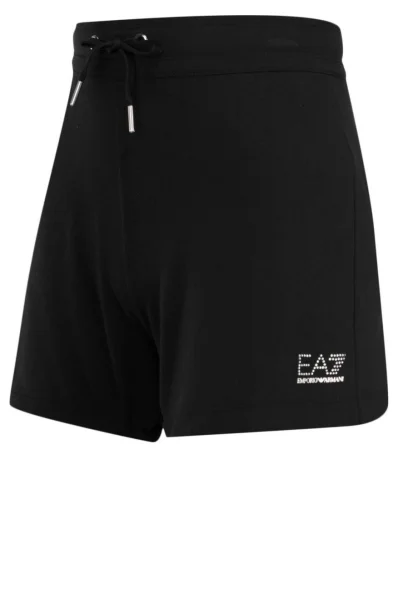 Szorty | Regular Fit EA7 czarny