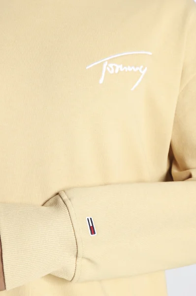 Bluza | Relaxed fit Tommy Jeans camel