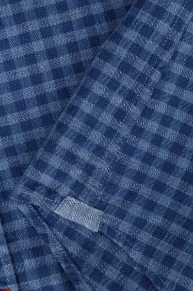 Shirt Chambray gingham Tommy Hilfiger blue