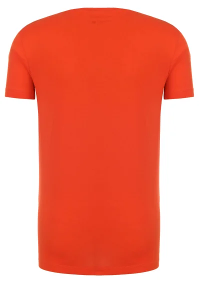 T-shirt CALVIN KLEIN JEANS pomarańczowy