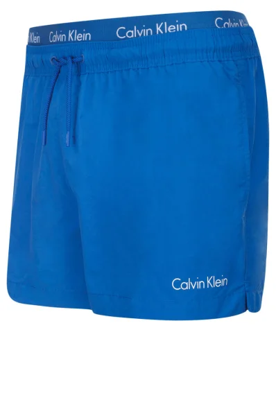 Szorty kąpielowe DOUBLE WB | Regular Fit Calvin Klein Swimwear niebieski