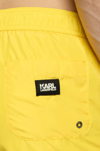 Swimming shorts | Regular Fit Karl Lagerfeld yellow