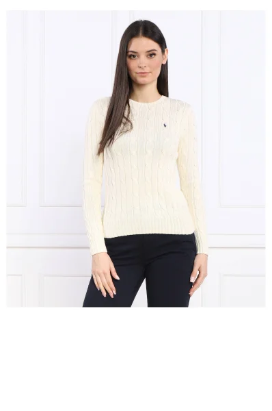 Sweater | Slim Fit | pima POLO RALPH LAUREN cream