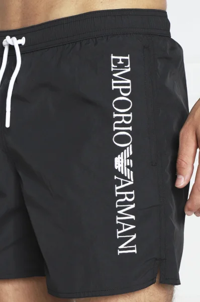 шорти для плавання | regular fit Emporio Armani чорний