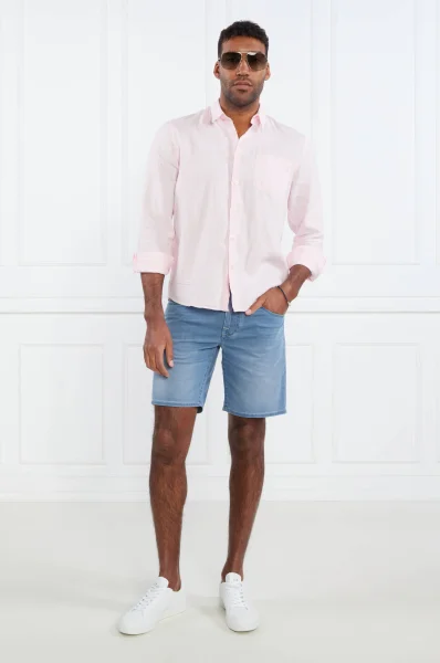Linen shirt | Regular Fit Vilebrequin powder pink