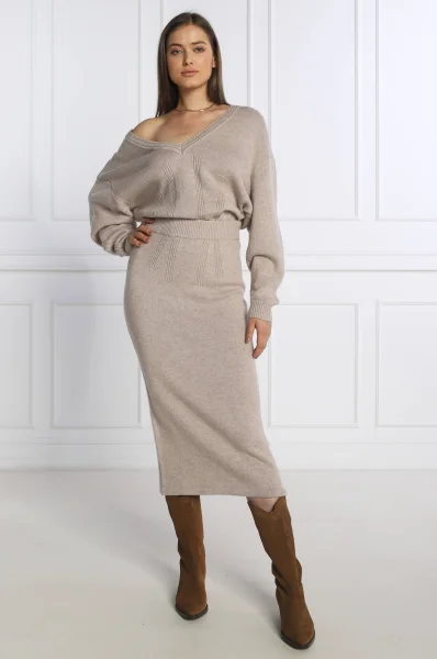 woolen sweater murphy | relaxed fit Ba&sh beige
