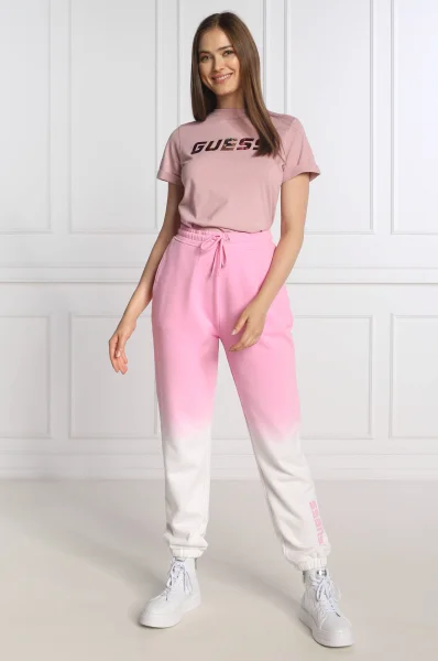 T-shirt CHRYSSA | Regular Fit GUESS ACTIVE pink