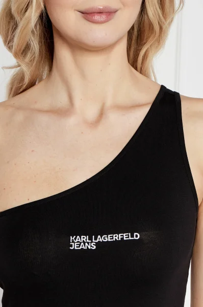 Sukienka Karl Lagerfeld Jeans czarny