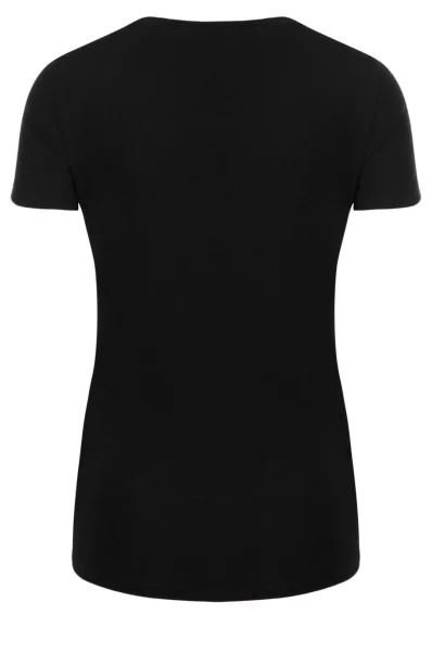 T-shirt | Regular fit EA7 czarny