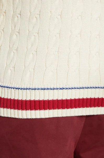 Sweter | Classic fit Lacoste ecru