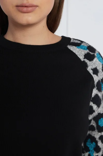 Sweter JERS_AYLA | Cropped Fit Desigual czarny