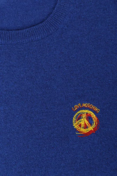 Sweater Love Moschino blue