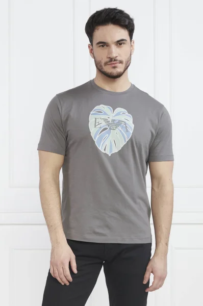 T-shirt | Regular Fit Emporio Armani szary