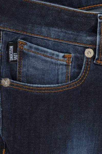 Jeans Love Moschino navy blue