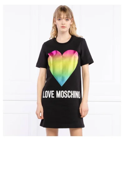 Sukienka Love Moschino czarny
