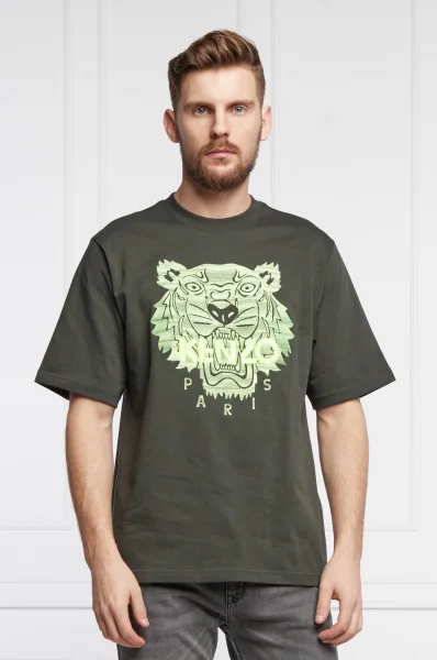 T-shirt | Loose fit Kenzo zielony