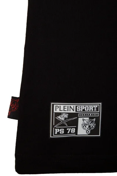 T-shirt Demmon Plein Sport czarny