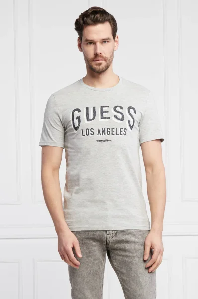 T-shirt SIGNBOARD | Regular Fit GUESS gray