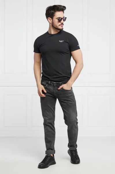 T-shirt | Slim Fit Pepe Jeans London black