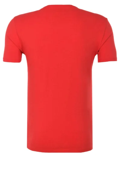 T-shirt Sinley Napapijri czerwony